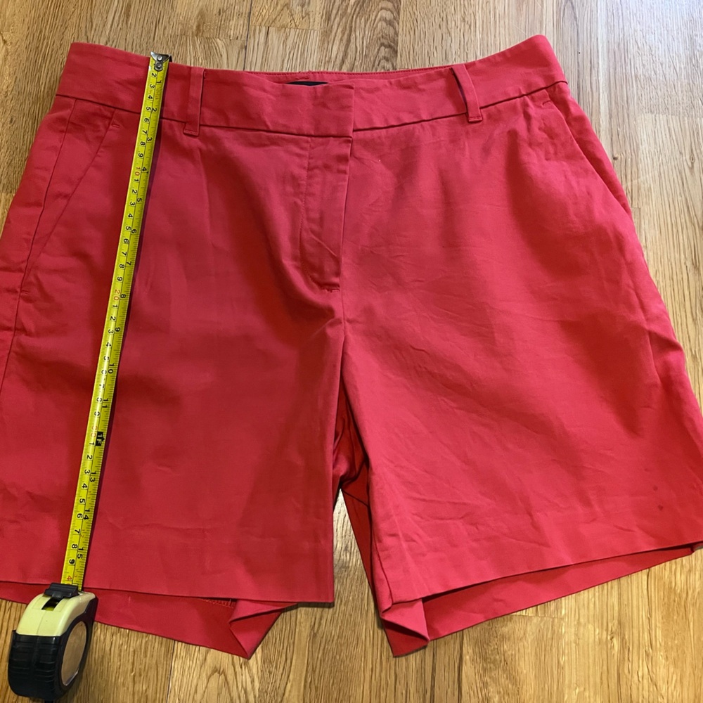 Ann Taylor The Metro Short-Rococco Red